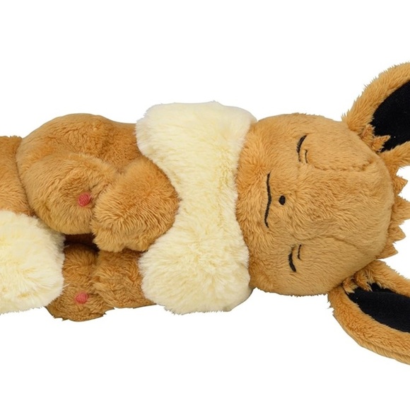 Pokemon Center Original Plush Doll Sleeping Eevee (059) - Picture 1 of 2